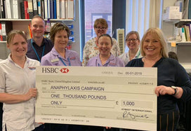AYMES supports The Anaphylaxis Campaign