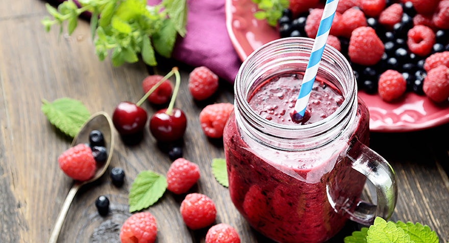 Berry and almond ONS Shake