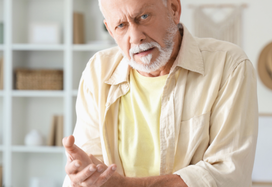 older man with parkinson's disease