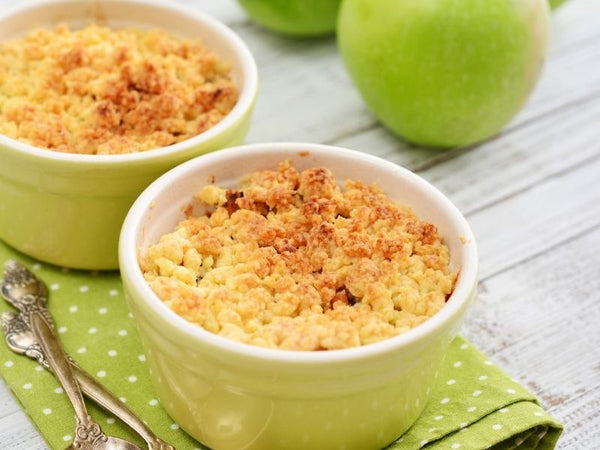 AYMES Apple, Raisin and Custard Crumble