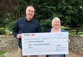 AYMES donates to Feeding Families