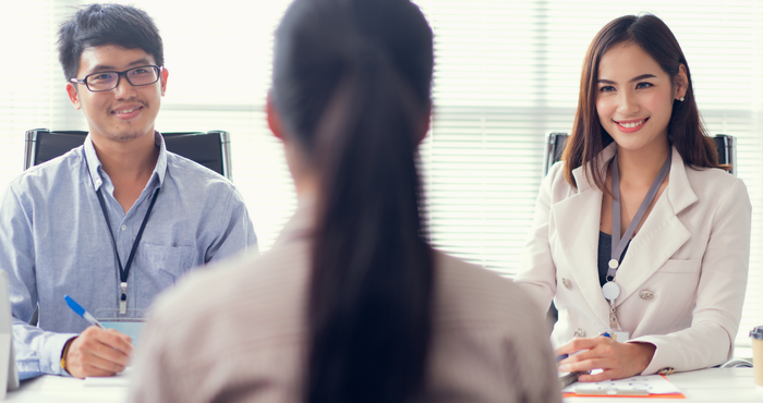 graduate dietitian in interview