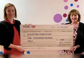Guildford Home Start receives £1000 donation