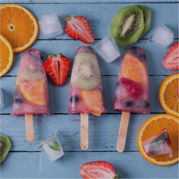 Fruity Ice Lollies