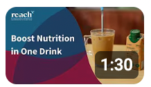 Fortified iced coffee