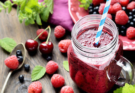 Berry and almond ONS Shake