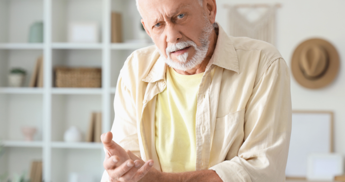 older man with parkinson's disease
