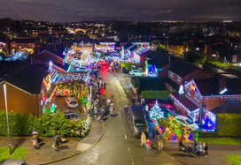 Aerial view of Bromsberrow Way