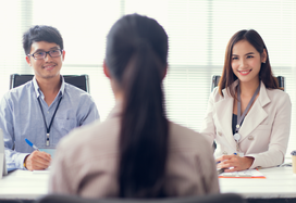 graduate dietitian in interview