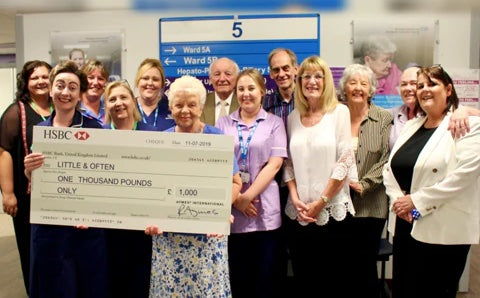 AYMES donates to "Little and Often" charity