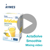 ActaSolve Smoothie - How to mix