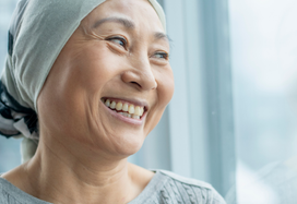 cancer patient smiling