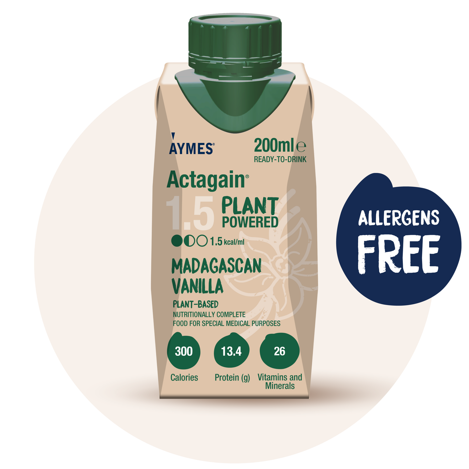 Actagain 1.5 Plant Powered