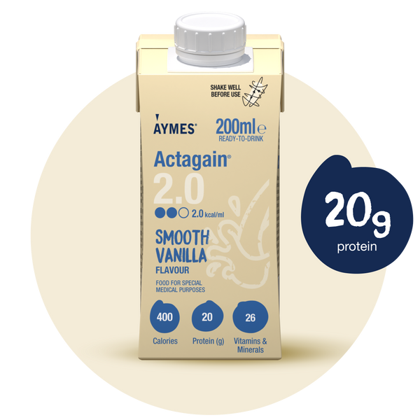 Actagain 2.0 (formerly AYMES 2.0Kcal) - AYMES Nutrition