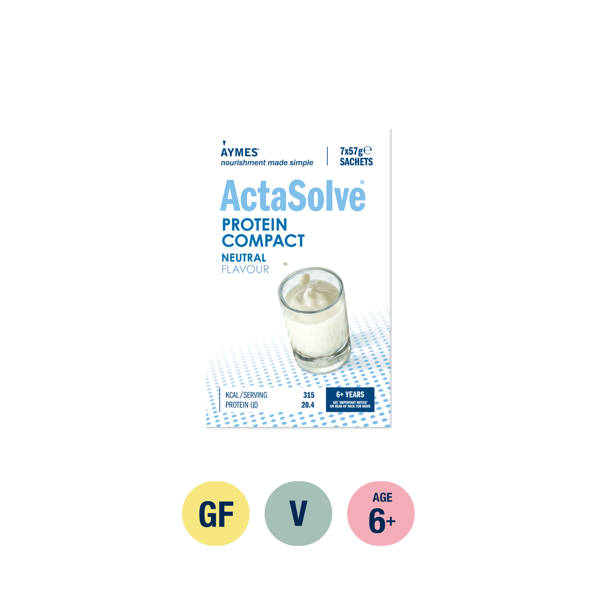 AYMES ActaSolve Protein Compact 57g