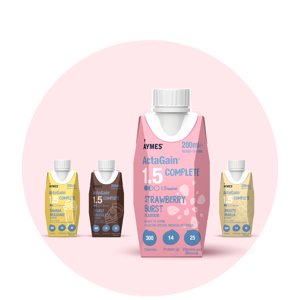 All flavours of ActaGain 1.5 Complete